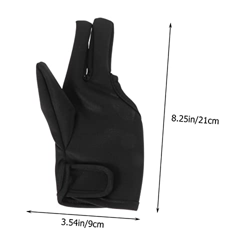 2pcs Hairdressing Gloves Protective Gloves High Temperature Heated Mittens Curling Wand 3 Finger Barber Glove Heat Protector Barber Shop Heat Protection Glove