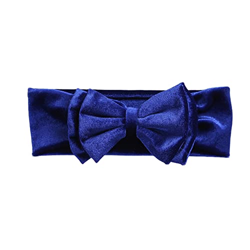 5PCS Christmas Velvet Headbands for Baby Girls,Girls Bows Hair Bands Photography Props Hairbands