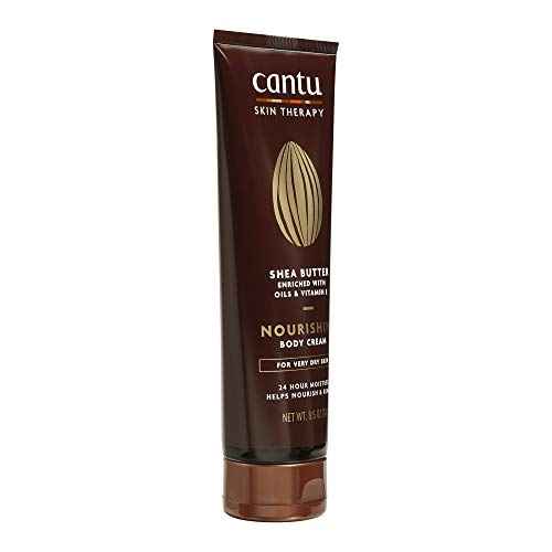 Cantu Skin Therapy Shea Butter Nourishing Body Cream for very Dry Skin, 8.5 Ounce