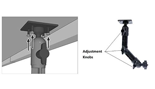 AceTaken StreamCam Wall Mount, Webcam mounting Bracket Compatible with Logitech StreamCam, Razer Kiyo Streaming Webcam,Security Camera