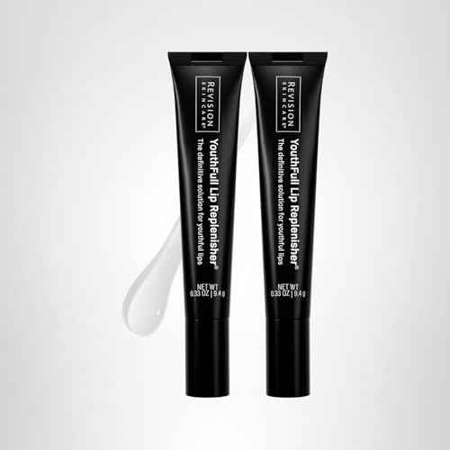 Revision Skincare YouthFull Lip Replenisher, Moisturizing Lip Plumper with Hyaluronic Acid, Volumizing, Plumping and Anti Aging, 2 Pack - 0.33 Ounce