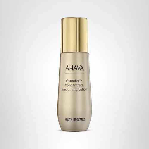AHAVA Osmoter Concentrate Smoothing Lotion - Silky, lightweight lotion for youthful appearance, reduce wrinkles & fine lines, refine & smoothe skin’s texture, with Osmoter X6 & 3D Complex, 1.7 Fl.Oz