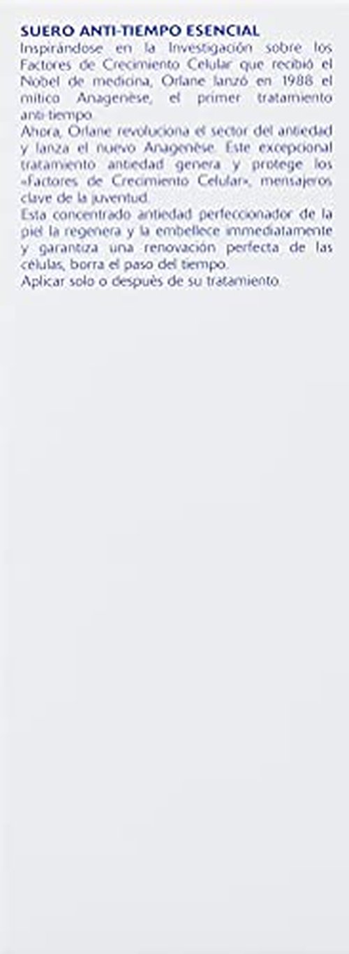 ORLANE PARIS Anagenese Essential Time-Fighting Serum - Smoothing, Illuminating Facial Treatment - Suitable for Mature Skin (30ml)