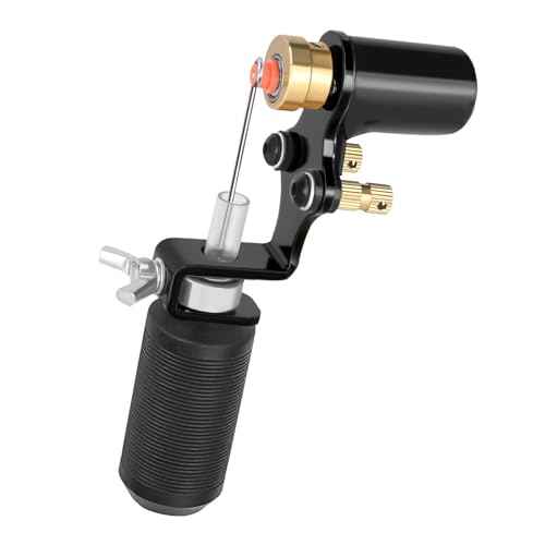 ATOMUS Tattoo Machine Shader & Liner Assorted Tattoo Motor Gun Kits Supply For Artists (Black)