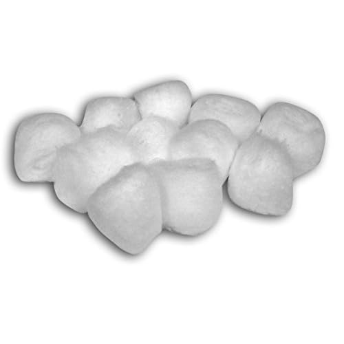 Organic Cotton Balls by Maxim (100 Count): Hypoallergenic 100% Natural White Cotton for Sensitive Skin - Chlorine Free, Chemical Free, Eco Friendly