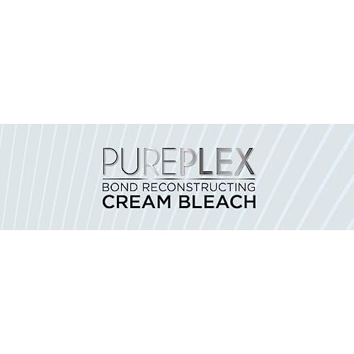 Knight & Wilson PurePlex Cream Hair Bleach. Powder Free. Bond Reconstructing. Up to 8 of Lift, Protects & Repairs during Lightening. Complete bleaching kit with tint bowl and brush. Ammonia Free.