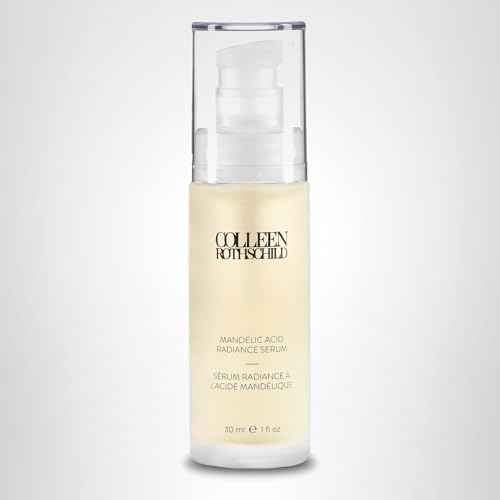 COLLEEN ROTHSCHILD Mandelic Acid Radiance Serum | Highly Effective Alpha Hydroxy Acid (AHA) | Improves Hyperpigmentation, Fine Lines, Texture & Tone| Unclogs Pores (1 fl oz)