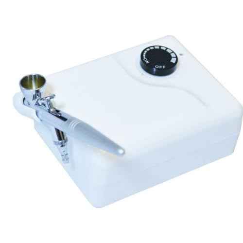 FAIR Complexion Professional Airbrush Cosmetic Makeup System / 4pc Foundation Set with Blush, Bronzer, Shimmer and Primer Makeup Airbrush Kit