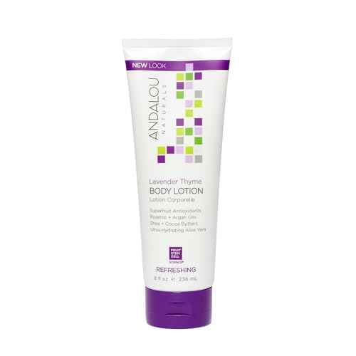 Andalou Naturals Lavender Thyme Refreshing Body Lotion, 8 Ounce