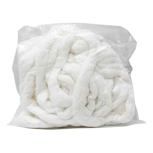 180g Nail Professional Cotton Beauty Coil Roll Hairdressing Hair Perm Cotton Strip White Cosmetic Cloth Pad Art Makeup Fabric Ball for Personal Care