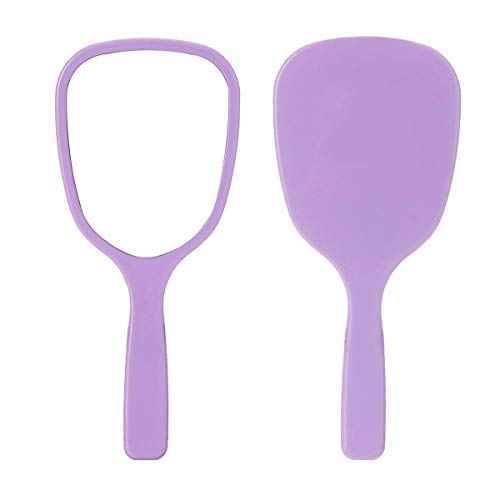 Aestivate 4PC Hand Mirror, Travel Handheld Mirror, Cosmetic Mirror with Handle (4PC)