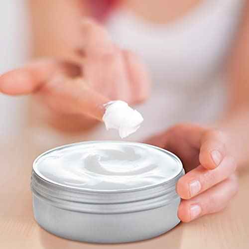 2 Ounce Aluminum Tin Jar Refillable Containers 60 ml Aluminum Screw Lid Round Tin Container Bottle for Cosmetic,Lip Balm, Cream, 12 Pack.