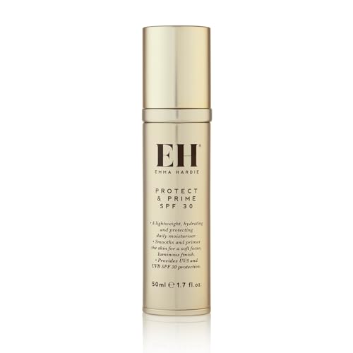 Emma Hardie Protect & Prime SPF 30 -| Moisturizer, Sunscreen, and Face Primer with SPF 30 and Vitamin E, Daily Facial Moisturizer with SPF