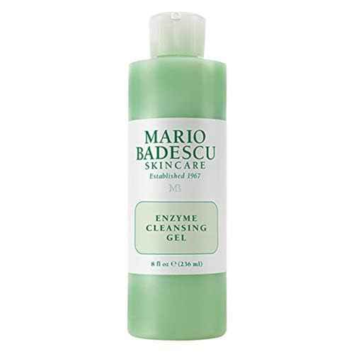 Mario Badescu Enzyme Cleansing Gel Face Wash, Oil-Free Facial Cleanser with Papaya Enzyme & Grapefruit Extract, Exfoliating Skin Care for All Skin Types, Removes Excess Oil & Impurities