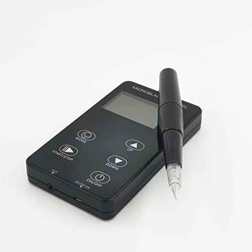 Permanent Makeup Pen Machine Tattoo Pen Touch Screen Panel Power Supply 10PCS Needles Kit For Eyeliner, Lip,Eyebrow AP50