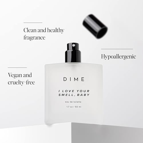 Dime Beauty Perfume I Love Your Smell, Baby, 1.7 oz / 50 ml - Sweet Floral Scent, Hypoallergenic, Clean Perfume, Eau de Toilette For Women