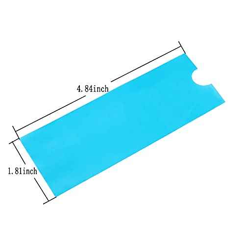 200PCS Pen Covers,Machine Sleeves Waterproof Disposable Blue Bags Clear Covers for Machine Pen