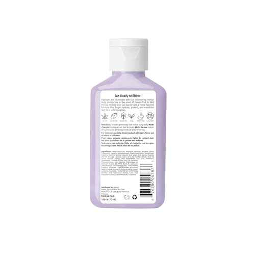 Hempz NEW Mini Star Dust Body Lotion, Iridescent Glow Shimmer, Passionfruit and Wild Orchid, Hydrating and Nourishing Moisturizer, 2.25 fl.oz.