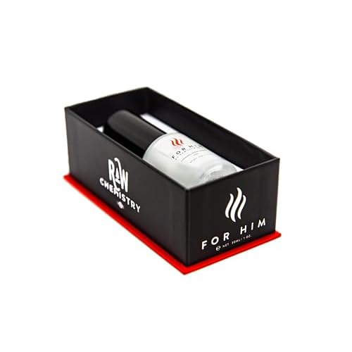 RawChemistry For Him, Pheromone Infused Cologne Spray - Bold, Extra Strength Infused Formula 1 Fl. oz