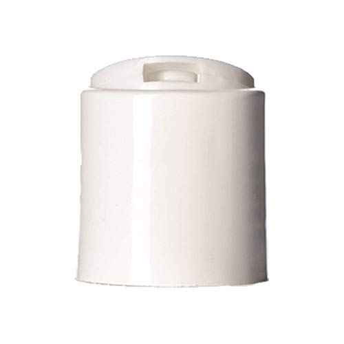 8oz Natural Color HDPE Squeeze Bottles with Disc Cap and Squirt Cap (3 Pack) (8oz)