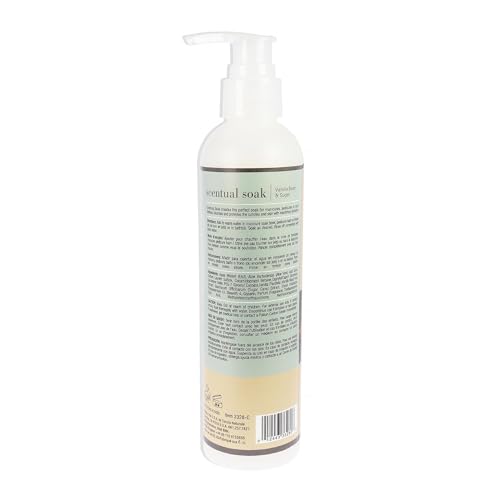 Cuccio Naturale Scentual Soak - Creamy, Liquid Wash for Mani-Pedi - No Parabens - Soften, Cleanse and Hydrate Skin - Anti-Aging Solution - Use On Hands, Body and Feet - Vanilla Bean and Sugar - 8 Oz