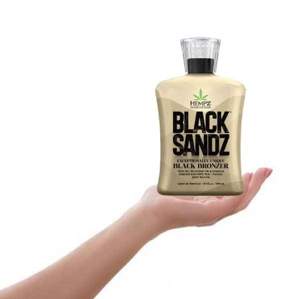 Hempz Black Sandz Unique Black Bronzer DHA & Cosmetic Bronzer 13.5oz