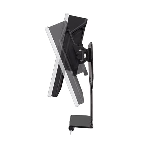 ToiletTree Products Fogless Shower Mirror with Squeegee - Anti-Fog Mirror - Adjustable Shaving Mirror with a Squeegee - Rust-Proof, Impact-Resistance Bathroom Shower Mirror