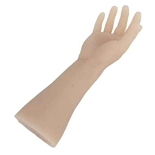 Pongnas Practice Arms, Realistic Silicone Displaying Tattooing Training Arm for Shop (Right Hand)