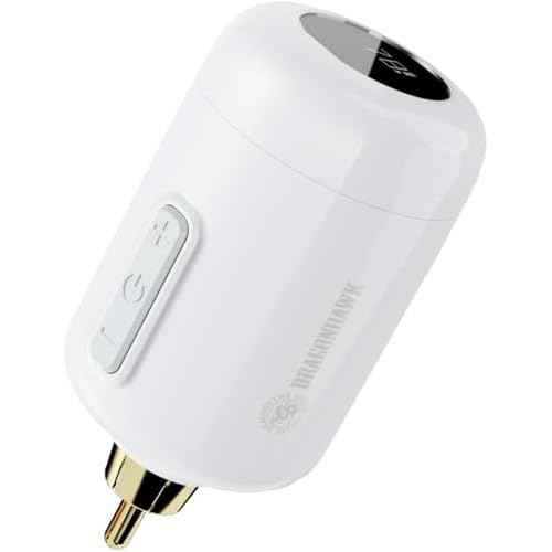 Dragonhawk B3 Tattoo Wireless Battery Power Supply, Rechargeable Cordless Tattoo Power Pack, RCA Jack 1500mAh Capacity with LED Digital Display for Tattoo Pen Gun P321