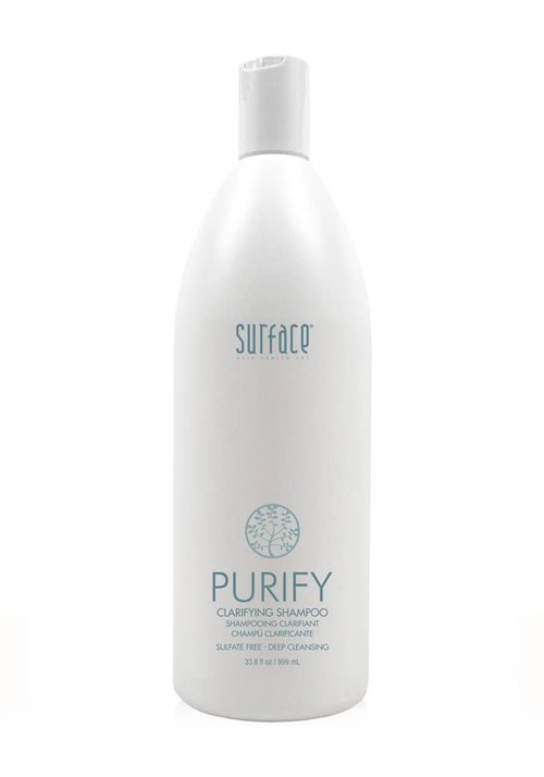 SURFACE Hair - Purify Clarifying Cleansing Shampoo - Clarify, Deep Cleanse, Sulfate Free - 32 fl oz