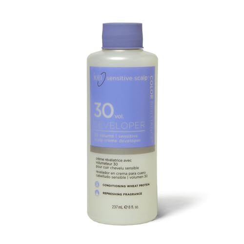 ion Sensitive Scalp 10 Volume Creme Developer, Ionic Buffers and Conditioning Protein to Help Scalp Sensitivity, 8 Ounce