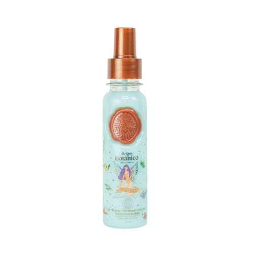 Perfume Termoprotector para Cabello, Sin Alcohol, Antifrizz, Desenredante, Protecci?n solar, Con Feromonas, Aroma Ritual de Tentaci?n Jazm?n y Vainilla 120ML. Todo tipo de cabello.
