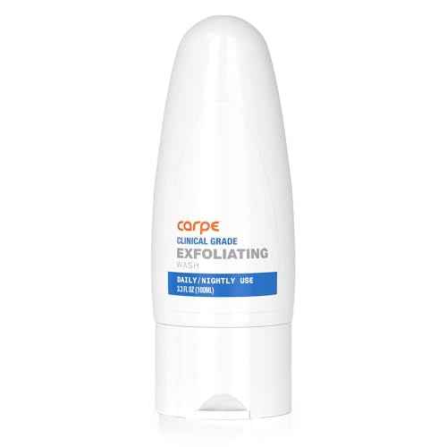 Carpe Exfoliating Underarm Scrub with Odor Protection, Underarm Exfoliator to Improve Deodorant Performance - Energizing Minty Fresh Smell - Armpit Scrub for Women and Men
