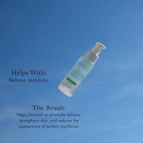 emergin C D-Red Daytime Emulsion - Gentle + Effective Redness Reducing Formula with Aloe Vera, Chamomile + Vitamin E - Soothing, Calming Emulsion for Redness (1 Ounce, 30 ml)