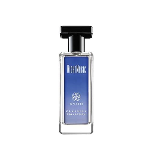 Avon Classics Night Magic Cologne, 1.7 oz ? Woody Floral Scent with Neroli, Jasmine & Musk | Non Toxic Body Perfume