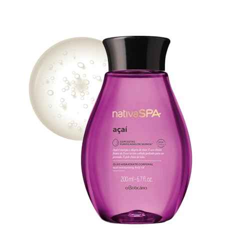 Nativa SPA by O Botic?rio, A?a? Body Oil, Scented Moisturizer, 6.8 Ounce