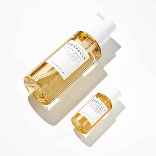 SKIN1004 Madagascar Centella Travel Kit, Toner, Ampoule, Soothing Cream, Cleansing Oil, Ampoule Foam, Basic Skincare Trial Kit Box , Gift Sets for Mom, Women & Mothers Day, Compact Size