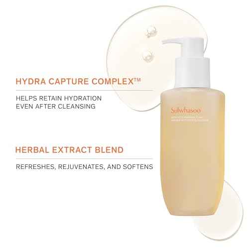 Sulwhasoo CLEANSING BUNDLE - Gentle Cleansing Oil & Gentle Cleansing Foam & First Care Activating Serum VI Bundle, Deeply Cleanse, Hydrate, and Strengthen Skin Barrier