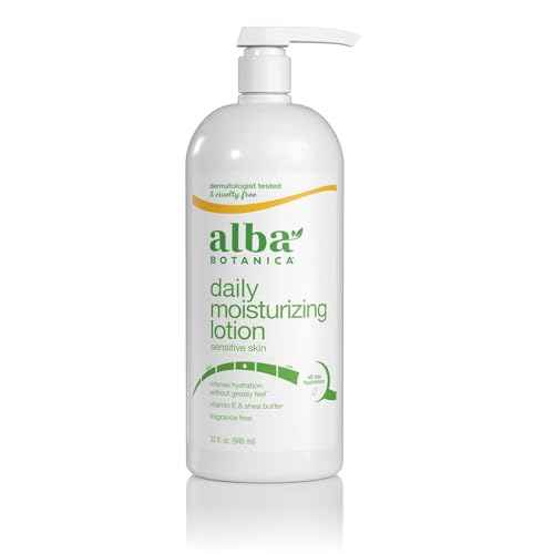 Alba Botanica Lotion Emollient Unscented, 32 Fl Oz