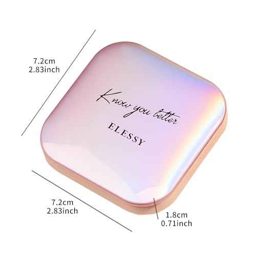 ELESSY Highlighter Makeup Palette,Face Glitter illuminator Palette,Natural Sparkling Finish Highlighter Powder,High Glossy Shimmer Smooth Baked Powder,Lasting Shining Highlighter Palette -SUN GLOW