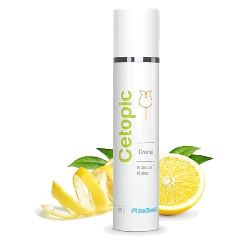 Cetopic Vitamin C Cream Anti-Aging, Antioxidant & Depigmenting Hydrates, Protects & Rejuvenates Your Skin