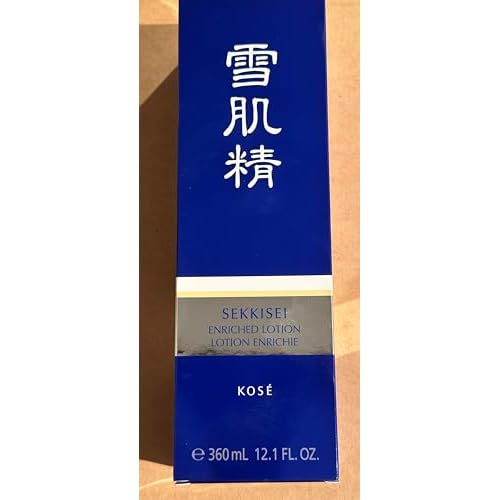 SEKKISEI Enriched Lotion Liquid Facial Moisturizer, 12.1 Ounce