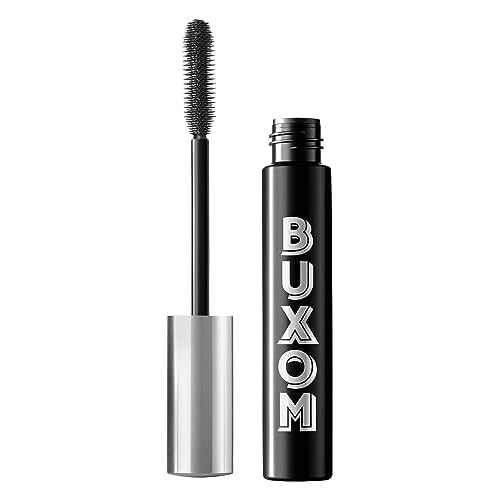 BUXOM Lash Volumizing Mascara, Up to 3X More Volume, Voluminous & Lengthening Mascara for Lash Lift, Cruelty-Free, Black