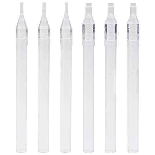100PCS Mixed Long Disposable Tattoo Tips Tubes for 3RL 5RL 7RL 9RL 3RS 5RS 7RS 9RS 5M1 7M1 Tattoo Needles Tips Round Magnum for Tattoo Supplies