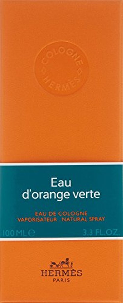 Hermes Eau D'Orange Verte Eau de Cologne Spray, 3.4 Ounce