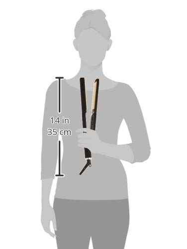 Hot Tools Pro Artist Nano Ceramic Flat iron | Wide Plate for Faster Styling (1-1/4 in)