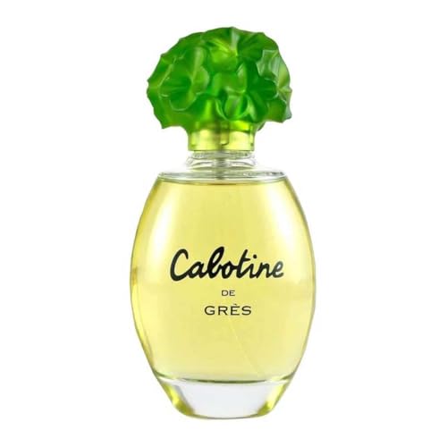 Gres Cabotine Women Eau De Toilette Spray, 3.4 Ounce, WHITE