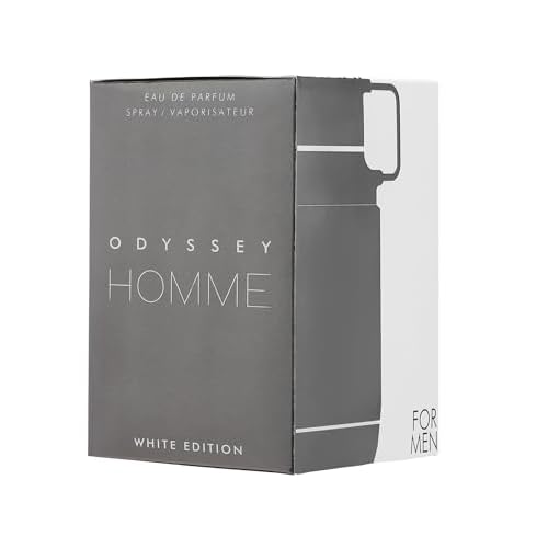 Armaf Odyssey Homme White Edition for Men Eau de Parfum Spray, 3.4 Ounce