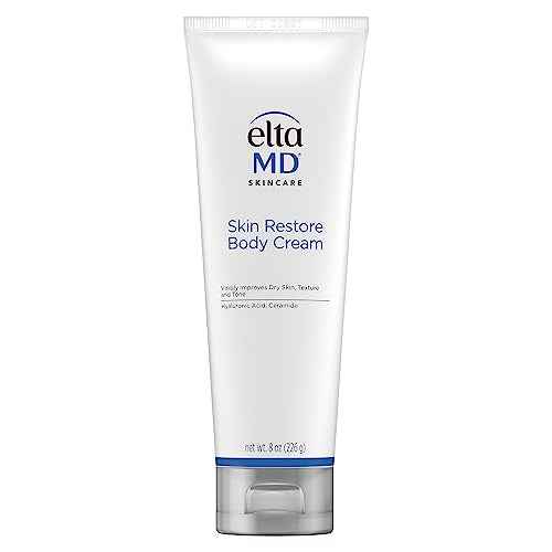 EltaMD Skin Restore Body Cream, Fragrance-Free Lotion for Women with Hyaluronic Acid and Niacinamide, Body Moisturizer, 8 oz Tube