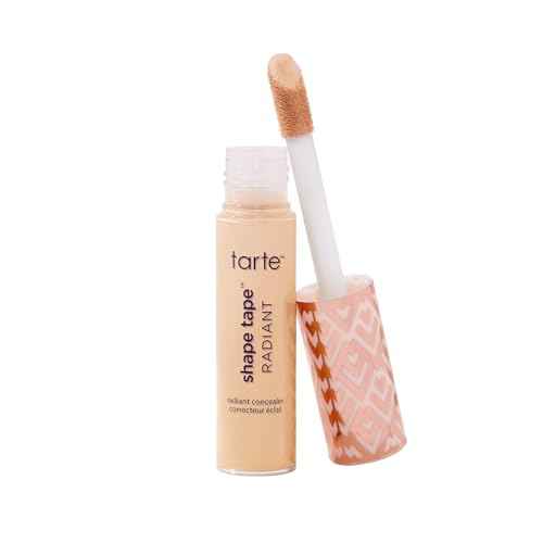 tarte shape tape radiant concealer ? Medium-Coverage, Radiant Finish for Under Eye Concealer for Dark Circles, Fine Lines, Redness & Discoloration, Hydrating, Vegan, Cruelty Free